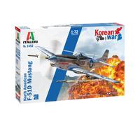 North American F-51d MUSTANG Korean War 1:72 Plastique Model Kit Italeri