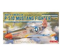 North American P-51d Mustang Fighter - 1:48e - Meng-model G