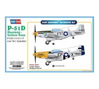 North-American P-51d Mustang Yellow Nose - Maquette D'avion Hobby Boss Hb85808-Hobby Boss