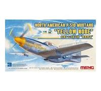 Meng Maquette d'avion Morth American P-51d Mustang Mmls-009 - Nez jaune