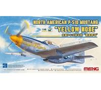 Meng Maquette d'avion Morth American P-51d Mustang Mmls-009 - Nez jaune