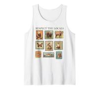 North American Wildlife T -Shirt Vintage 90S Retro Débardeur