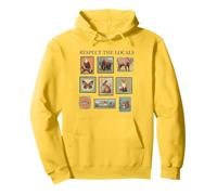 North American Wildlife T -Shirt Vintage 90S Retro Sweat à Capuche