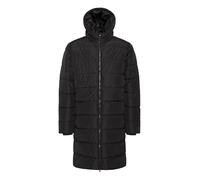NORTH BEND NBAmare Manteau matelassé pour homme Veste d'hiver Veste d'extérieur respirante imperméable coupe-vent avec capuche Cordon de serrage Poches zippées Membrane TPU, Noir (1001), XL