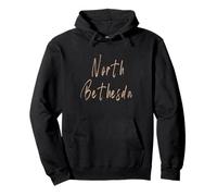 North Bethesda Maryland Design Vintage élégant Sweat à Capuche