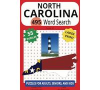 NORTH CAROLINA 495 WORD SEARCH: Explore From The Mountains To The Beaches With These Puzzles!