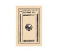 North Carolina Historical And Genealogical. Register. Eleven Numbers Bound In Three Volumes. Volume I