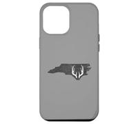 North Carolina NC Deer Hunting Shed Antlers Design Coque pour iPhone 12 Pro Max