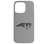 North Carolina NC Deer Hunting Shed Antlers Design Coque pour iPhone 15 Pro Max