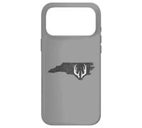 North Carolina NC Deer Hunting Shed Antlers Design Coque pour iPhone 17 Pro Max