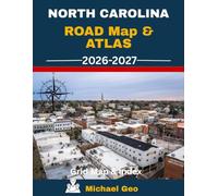 North Carolina Road Map and Atlas 2026-2027: The Tar Heel State | Road & Travel Map