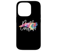 North Carolina Tie Dye Coque pour iPhone 14 Pro