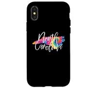 North Carolina Tie Dye Coque pour iPhone X/XS