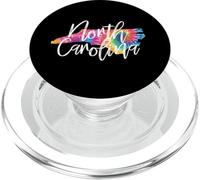 North Carolina Tie Dye PopSockets PopGrip pour MagSafe