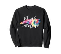 North Carolina Tie Dye Sweatshirt