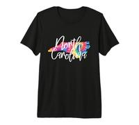 North Carolina Tie Dye T-Shirt Haut de Gamme