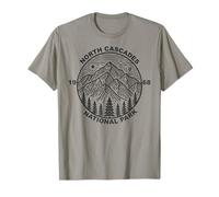 North Cascades National Park, millésime 1968, montagne T-Shirt