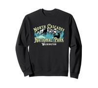 North Cascades National Park Washington États-Unis Sasquatch Sweatshirt