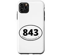 North Charleston South Carolina Code régional 843 Souvenir Local Coque pour iPhone 11 Pro Max