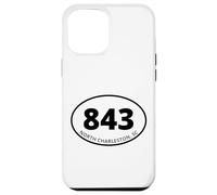North Charleston South Carolina Code régional 843 Souvenir Local Coque pour iPhone 12 Pro Max