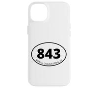 North Charleston South Carolina Code régional 843 Souvenir Local Coque pour iPhone 14 Plus