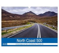 North Coast 500 - la route de rêve de l'Écosse, Version française (Calendrier mural 2026 DIN A3 portrait), Calendrier CALVENDO mensuel