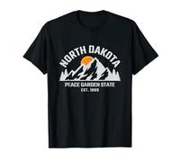 North Dakota - The Peace Garden State - Outdoors - Classic T-Shirt