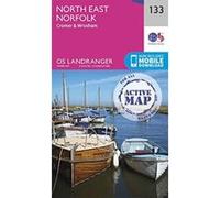North East Norfolk: Cromer & Wroxham (OS Landranger Active Map) - [Version Originale] Inconnu (Auteur)