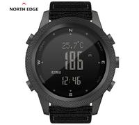 NORTH EDGE APACHE-46 hommes montre numérique Sports de plein air course natation Sport de plein air montres altimètre baromètre boussole WR50M