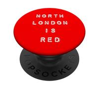 North London is Red - Arsenal COYG Football Slogan PopSockets PopGrip Adhésif