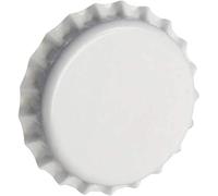 North Mountain Supply Lot de 250 bouchons de bouteille de bière - Blanc - Barrière d'oxygène