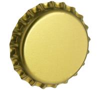 North Mountain Supply Lot de 250 bouchons de bouteille de bière - Doré - Barrière d'oxygène