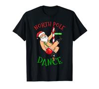 North Pole Dance Père Noël Noël North Pole Dance T-Shirt