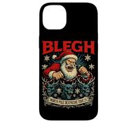 North Pole Deathcore Tour 25 Père Noël Blegh en métal Coque pour iPhone 14 Plus