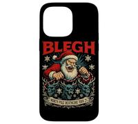 North Pole Deathcore Tour 25 Père Noël Blegh en métal Coque pour iPhone 14 Pro Max