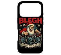 North Pole Deathcore Tour 25 Père Noël Blegh en métal Coque pour iPhone 17 Pro