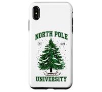 North Pole University Christmas Tees Decor and More Coque pour iPhone XS Max
