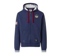 North Sails - Archival Full-Zip Sweat à capuche - Homme - Sweatshirts et sweats à capuche - Bleu - Taille: 2XL