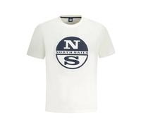 North Sails - Aventure T-shirt à manches courtes - Homme - Tops - Blanc - Taille: 3XL