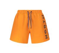 North Sails - Boxer de bain orange avec impression océanique - Homme - Maillots de bain - Orange - Taille: XL