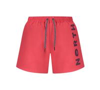 North Sails - Boxer de bain rouge avec impression océanique - Homme - Maillots de bain - Rouge - Taille: 2XL
