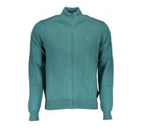 North Sails - Cardigan Homme Vert avec Fermeture Éclair - Homme - Pulls - Vert - Taille: 2XL
