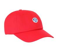 NORTH SAILS Casquette de Baseball Homme Casquette réglable avec visière Article 623204 Baseball, 0230 Rosso/Red, Taille Unique