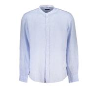 North Sails - Chemise à col mandarin - Homme - Chemises - Bleu - Taille: S