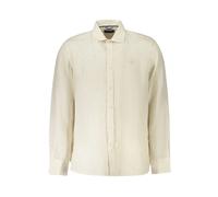 North Sails - Chemise à Rayures Manches Longues - Homme - Chemises - Beige - Taille: L