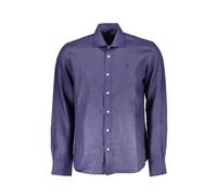North Sails - Chemise en lin - Homme - Chemises - Bleu - Taille: L