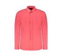 North Sails - Chemise Rouge en Coton avec Broderie - Homme - Chemises - Rouge - Taille: M