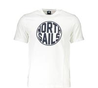 North Sails Classique Blanc T-shirt : Taille - S Taille : S