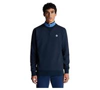 NORTH SAILS Col Rond Sweatshirt W/Logo Maillot de Combinaison Homme, Bleu Marine, L