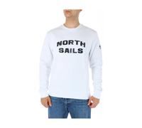 North Sails - Crew Neck SweaT-shirt Classic Logo - Homme - Sweatshirts et sweats à capuche - Blanc - Taille: S